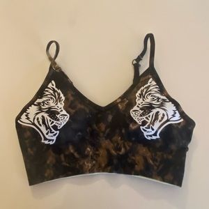 She Dual Seamless Everson Sports Bra in Desert Marble